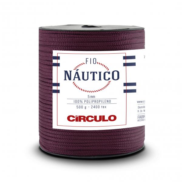 FIO NAUTICO 5MM - COR 3862 UVA PASSA